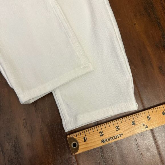 MASTER BUNNY EDITION Womens White Golf Skinny Khaki Pants JAPAN MADE - Picture 15 of 15